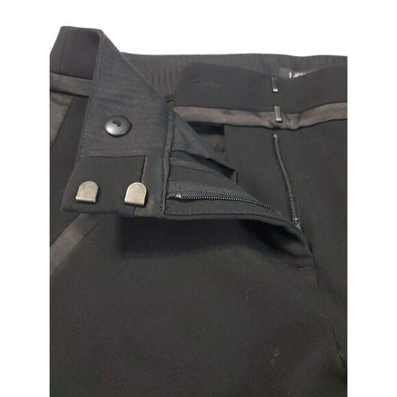 Ann Taylor Loft Petite Pants Black Size 4P Polyester Blend Marisa Pockets Zipper - Picture 12 of 14